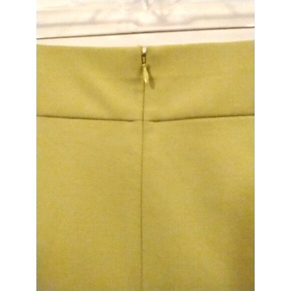 Lane Bryant Ponte Skirt Zip Back Pencil Stretch Women's Spring Green - Size 18 - Picture 6 of 9